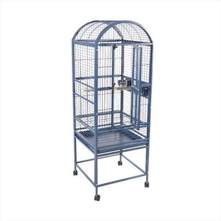 A&E Cage 9001818 Platinum Dome Top Bird Cage Small